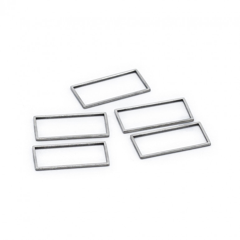 Geometric Rectangle small Metal Shape for Jewelry | Tessiland