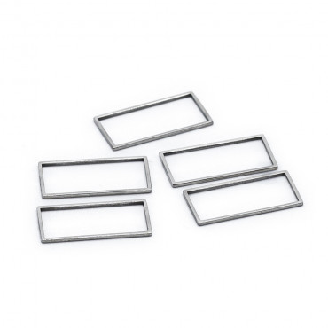 Forme géométrique Rectangle medium en Métal pour bijoux | Tessiland