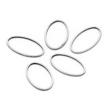 Geometric Oval big Metal Shape for Jewelry | Tessiland