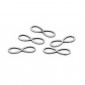 Forme géométrique Infinity en Métal pour bijoux | Tessiland