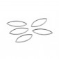 Metal Leaves for Coating for Jewelry | Tessiland