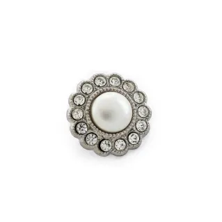 Bouton bijou Isabel Argento