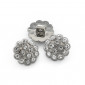 Botones joya Gala con strass 15 mm 3pz | Tessiland