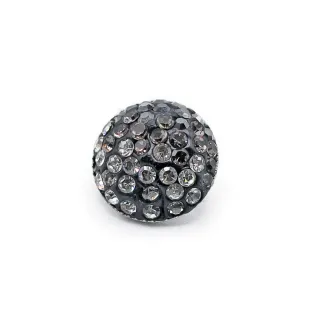 Noor Gem Button Antracite