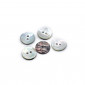 Bottone Akoya Naturale 11mm 5pz| Tessiland