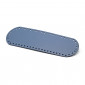 Base para bolso de ganchillo en ecopiel tamaño 30x10 color Avio | Tessiland