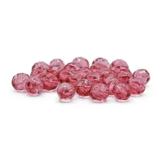Cristaux Bohême 8mm facettés en verre pour bijoux Melograno