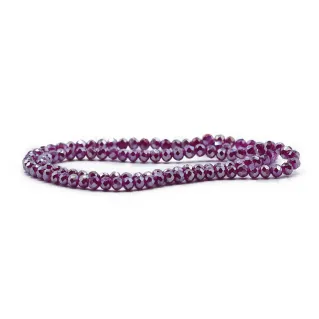 4mm Faceted Glass Crystals for Jewelry B198 mora