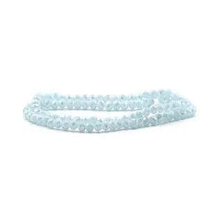 Cristaux facettés en verre de 4 mm pour bijoux B98 polare