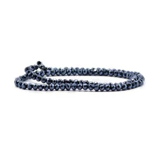 Cristaux facettés en verre de 4 mm pour bijoux Y185 ossidiana