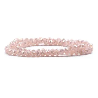 6mm Faceted Glass Crystals for Jewelry A156 silk