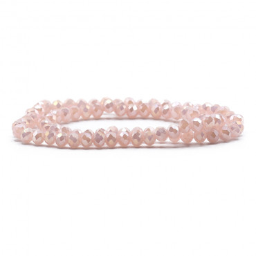 Cristaux 6 mm A156 Soie Intense Irisée, verre facetté | Tessiland