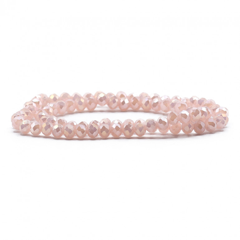 Crystals 6 mm A156 Deep Iridescent Silk, faceted glass | Tessiland