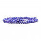 Crystals 6 mm A153 Deep Iridescent Violet, faceted glass | Tessiland