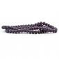 Crystals 6 mm A074 Deep Plum, faceted glass | Tessiland