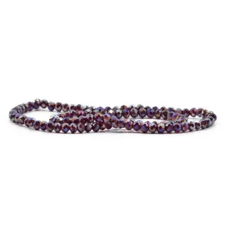 Cristaux facettés en verre de 4 mm pour bijoux B86 andromeda