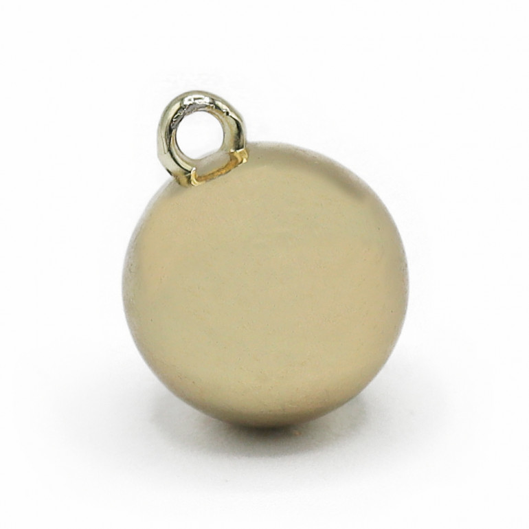 Gold Sphere Pendant Big, golden resin | Tessiland