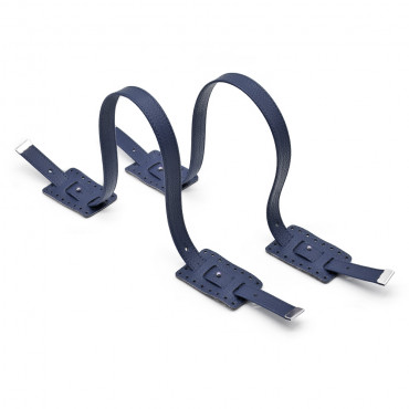 Manici Sahel Color Match in ecopelle per borse made in Italy Blu