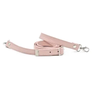 Mistral Eco-Leather Shoulder Strap for Crochet Bags Pink