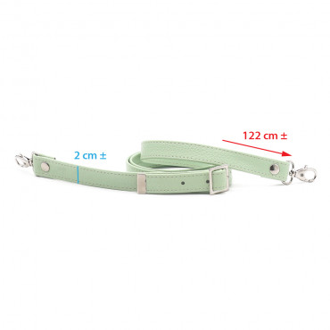 Mistral Eco-Leather Bag Strap Light Green| Tessiland