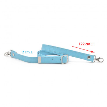 Bandoulière Mistral en Similicuir Turquoise | Tessiland