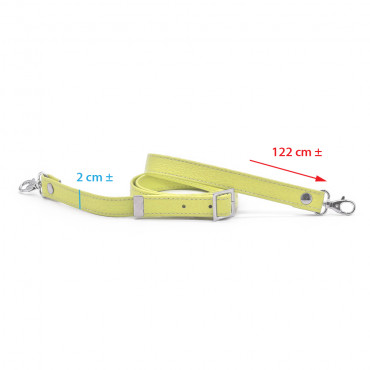 Mistral Eco-Leather Bag Strap Lime| Tessiland