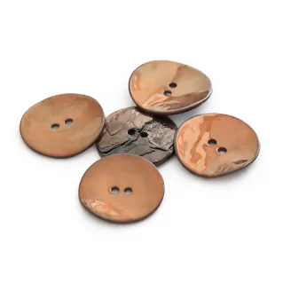 Akoya Mother of Pearl Buttons 5pcs Moro