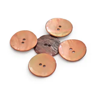 Botones Akoya de madreperla 5pz Rame