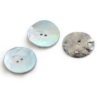 Boutons Akoya en nacre 3 pièces Cielo