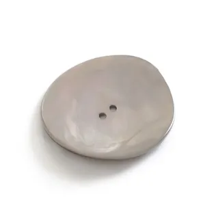 Akoya Mother-of-Pearl Button 1 piece Beige