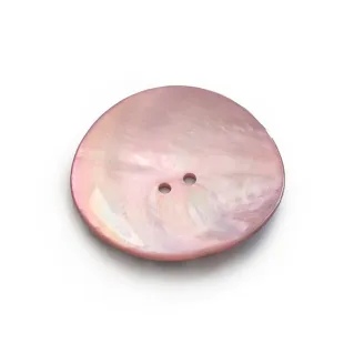Boutons Akoya en nacre 1 pièce Rose