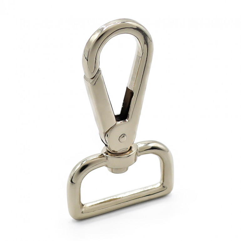 Mosquetón gota oro 70x40mm para bolsos | Tessiland