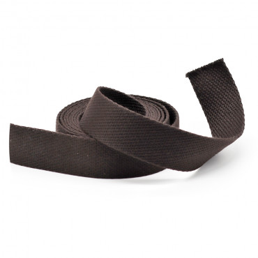 Sangle pour bandoulières Marron Foncè 4cm robuste et polyvalente | Tessiland