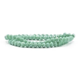 Cristaux en verre à facettes de 6 mm pour bijoux A105 timo