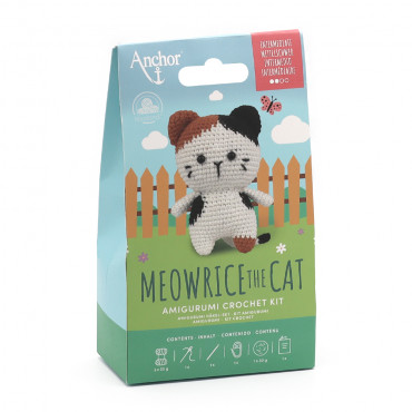 Kit Amigurumi Meowrice chat en coton complet | Tessiland