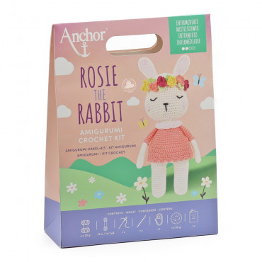 Kit Amigurumi Rosie lapine maxi en coton | Tessiland
