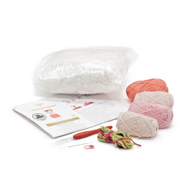 Kit Amigurumi Rosie lapine maxi en coton | Tessiland