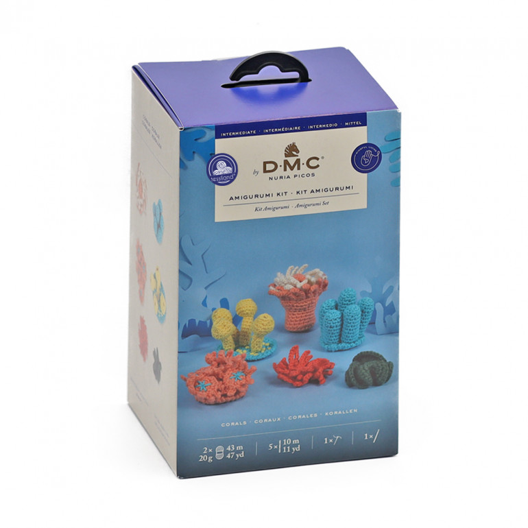Kit Amigurumi Coraux Marins pour déco estivale | Tessiland