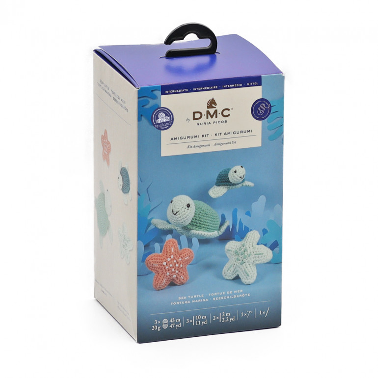 Kit Amigurumi Tartarughe Marine creativo e completo | Tessiland