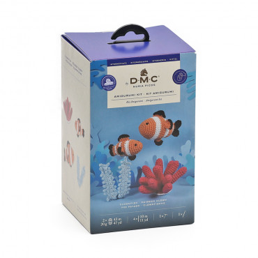 Clownfish Amigurumi Kit fun & complete project | Tessiland
