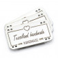 Etiquetas Love de ecopiel personalizables 3pz | Tessiland