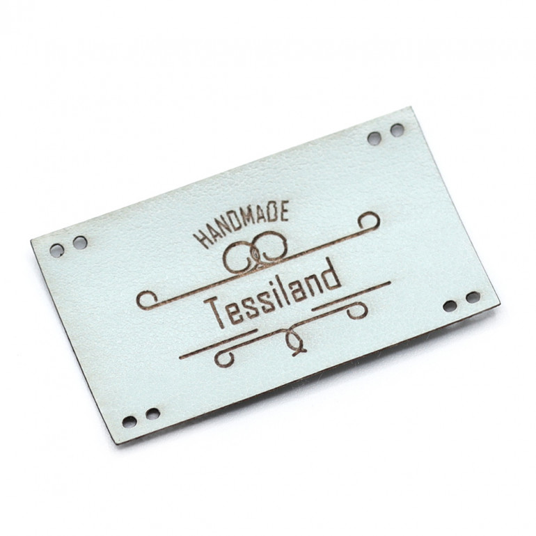 Custom Tags Handmade maxy eco leather tiffany