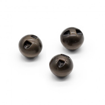 Bottoni Iride Sfera 3pz Marrone