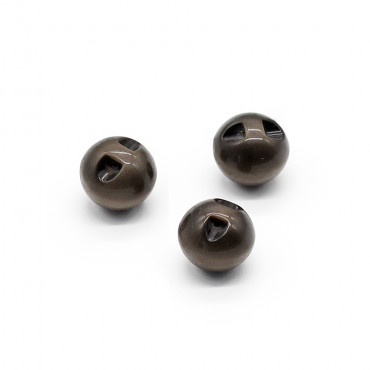 Bottoni Iride Sfera 3pz Marrone