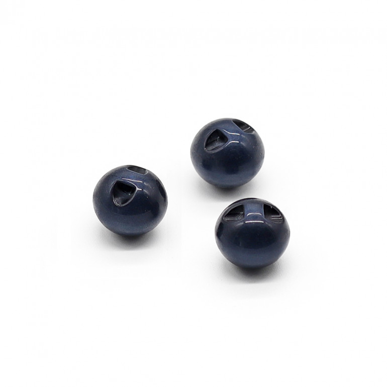 Botón Iride Azul degradado Esfera 10mm| Tessiland