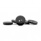 Shiny Brushed Buttons 22 mm 5pcs | Tessiland