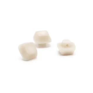 Iride Cube Buttons 3pcs Panna