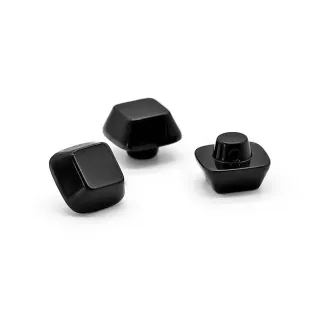 Iride Cube Buttons 3pcs Black