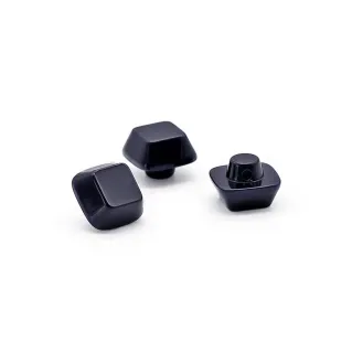 Botones Iridiscente Cubo 3pz Blu unito