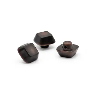 Iride Cube Buttons 3pcs Brown